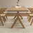 Metella Ash Solid Wood Dining Table-1594945054