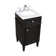 Rivers 18'' Single Bathroom Vanity with Marble Top