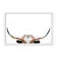 Nature Inspired Peeking Longhorn Cow by  - Picture Frame Photograph on Paper-81388114-131284591-131286416
