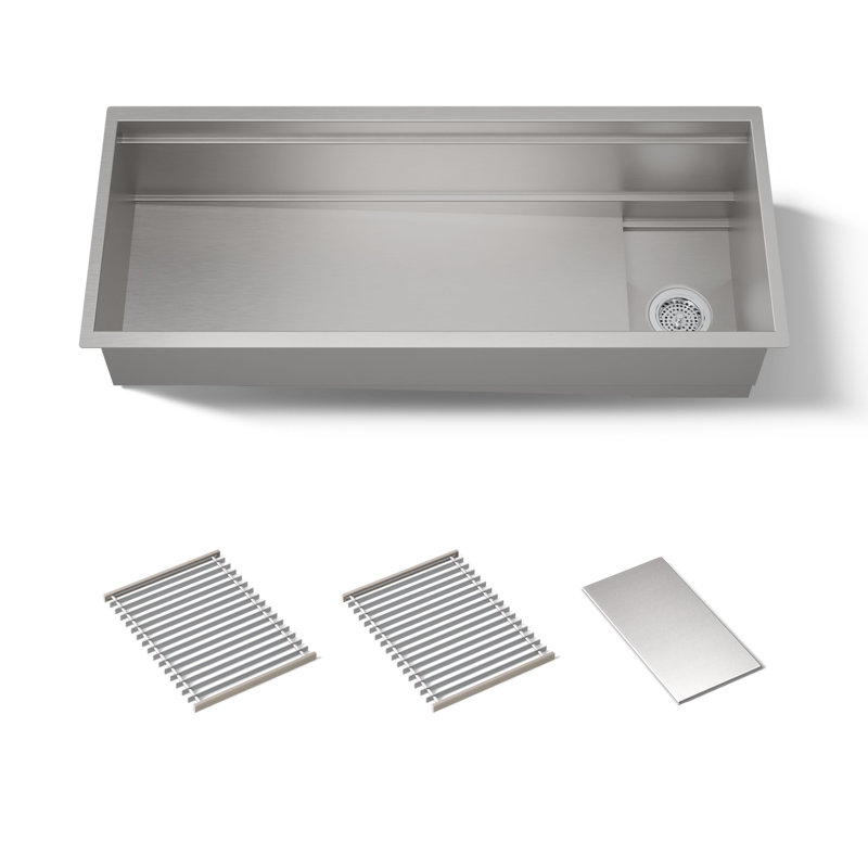 Synthos 45-3/4" Undermount Single-Bowl Kitchen Sink