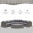 Hoffenden Rattan 5 Seater Rattan Corner Sofa Set