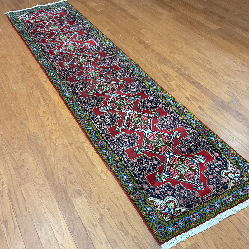  Tapis de couloir en laine fait à la main