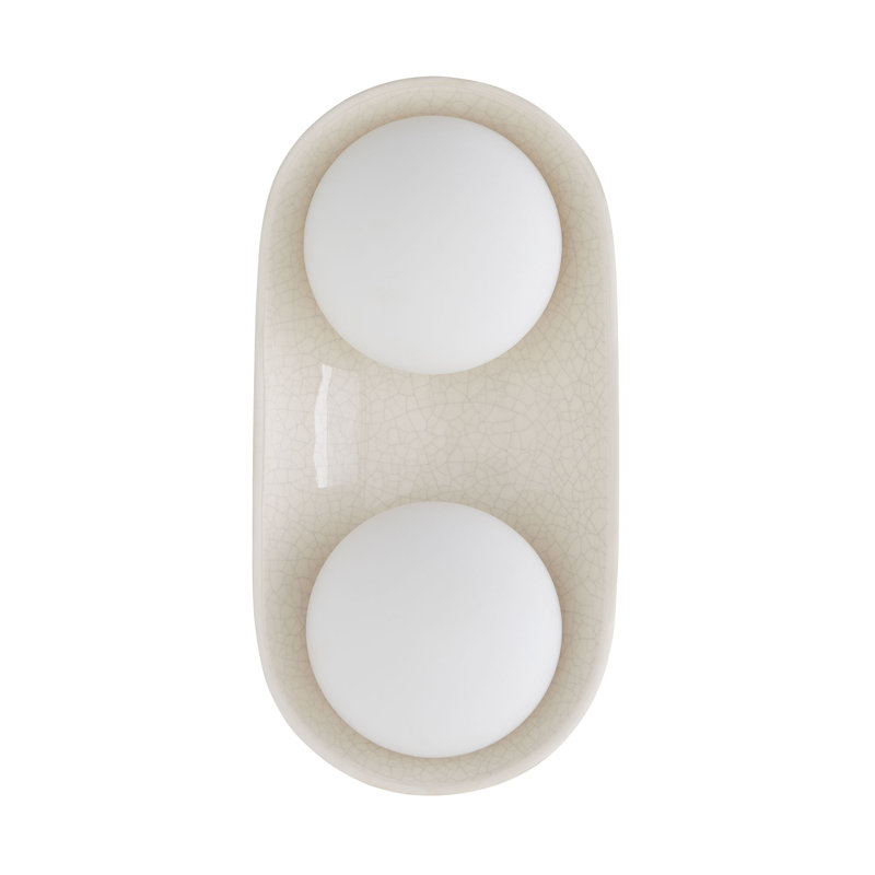Glaze 2 - Light Flush Mounted Sconce