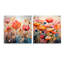 Labrecque - Ensemble de 2 verres muraux abstraits en acrylique-103926753