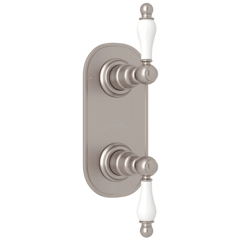 Arcana™ 1/2" Thermostatic Trim with Diverter, Satin Nickel