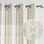 Paire de rideaux semi-transparents avec passe-tringle Amadas-1784105767-1784105762