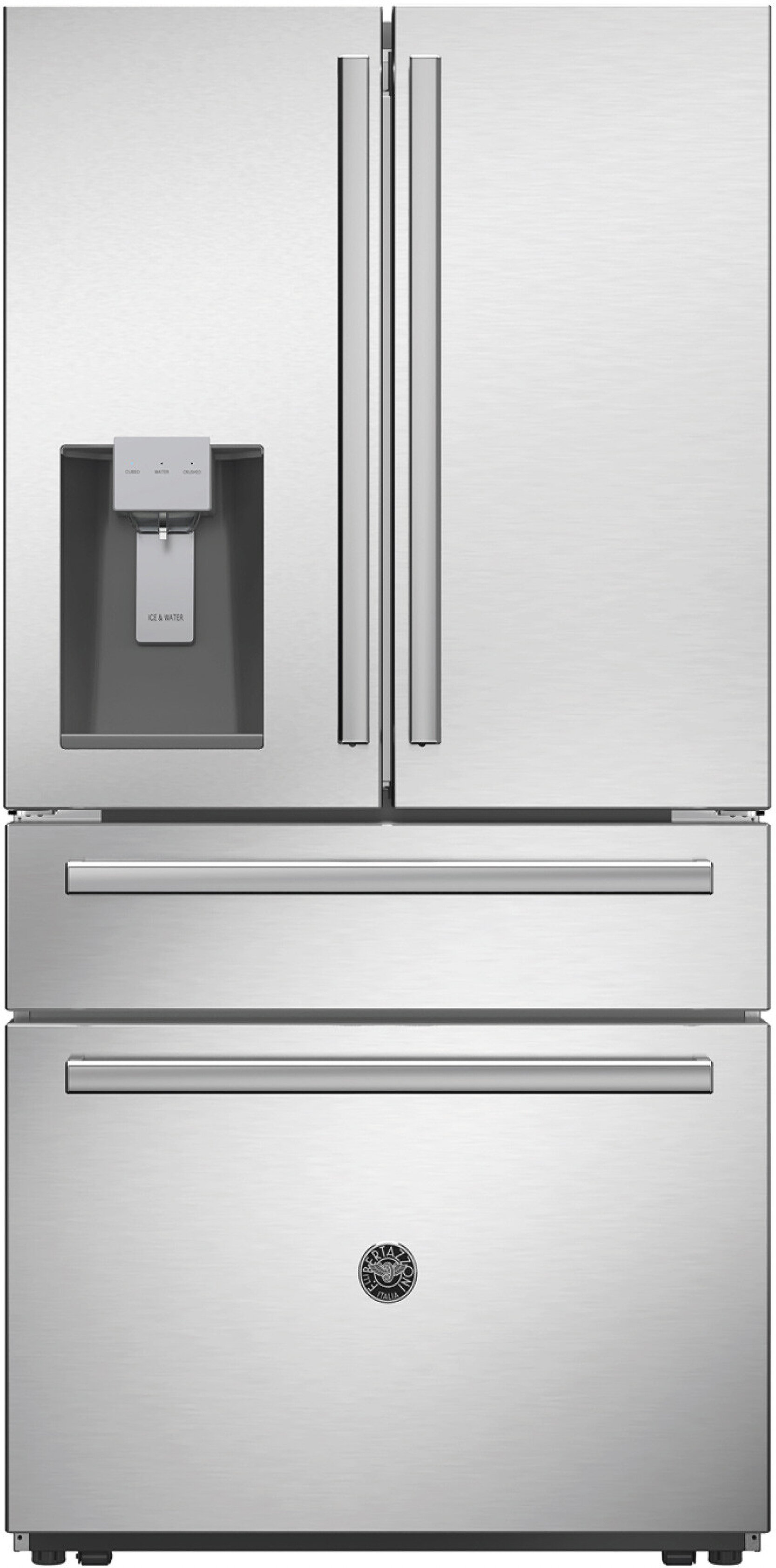 36 counter depth stainless steel refrigerator