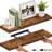 Miami 36" W x 8" D Floating Shelves with Invisible Wall Mount Brackets-97983645