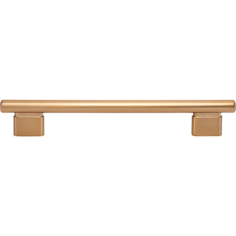 Holloway 7 9/16" Center To Center Bar Pull, Warm Brass, 6 5/16"