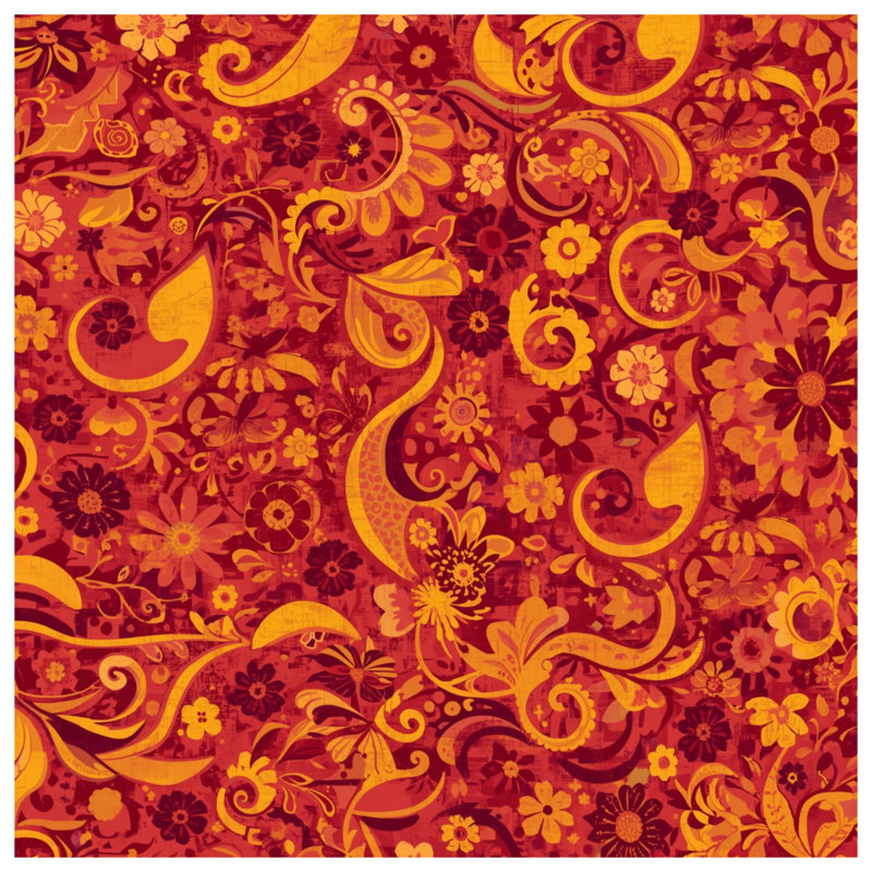 Rideaux de douche Vibrant Floral, 70in W x 84in H