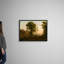 Paysage avec des paysans en revenant avec leurs troupeaux, C1637 par Claude Lorrain-impression sur toile-1123022014-1123022008