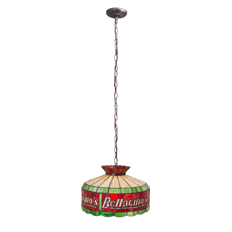 16" Wide Personalized Bellacino's Pendant