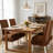 4 PCS Stretch Parsons Dining Chair Covers with Ruffled Skirt, Elastic Slipcovers for High Back Chairs, Wrinkle-Resistant Fabric Protection for Dining Room, Restaurant, Banquet-1271743496