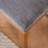 Entryway Upholstered Bench 52.8'' With Solid Wooden Legs, Gray Velvet Shoe Bench Easy To Assemble-403227017