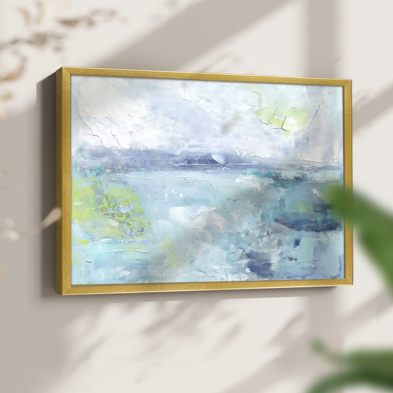 Abstract Series-LXXI -Framed Print - Restickable, 22" H x 28" W