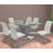 Dostie Glass Top Dining Table
