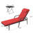 Outdoor Chaise Lounge Chair With Adjustable Backrests Cushions And 2 Foldable Side Tables Weather Resistant Patio Recliner Set For Poolside Garden Or Balcony(Set Of 4)-436032517