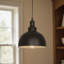 Luminaire suspendu en métal 1 lumière Bell