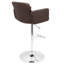 Tabouret de bar pivotant à hauteur réglable Abdera-100042056-15331877