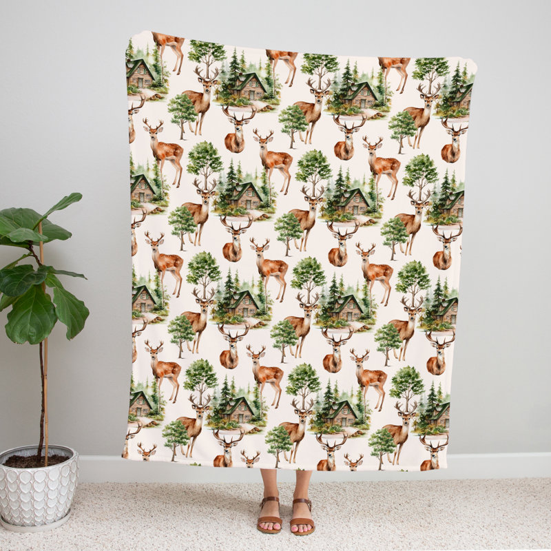 Throw Blanket, 51" W x 60" L