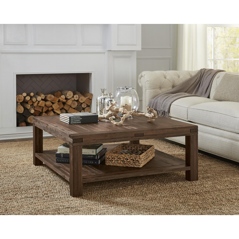 Kaicey Solid Wood Single Coffee Table