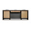 Meuble-lavabo simple en bois massif 54 po avec lavabo en marbre Carrara de 1,5 po Thornaby-1419856127-1425286211
