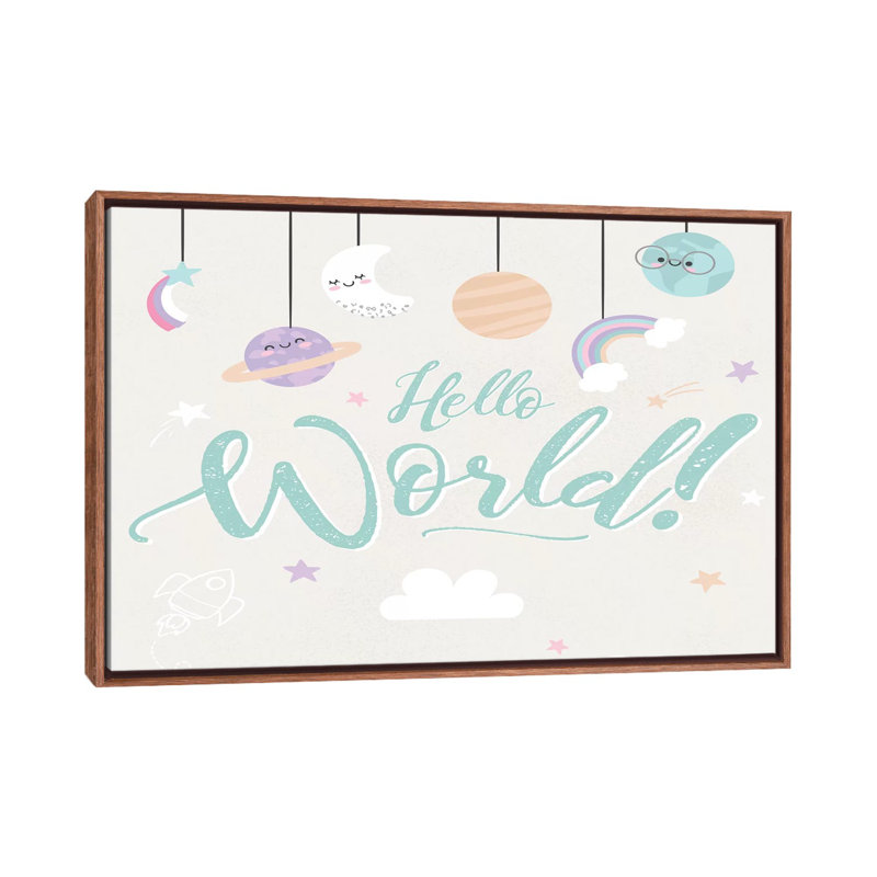 «Baby Beyond Cute I» par Angela Nikeas - impression d'art graphique, H 18 po x l 26 po x P 1,5 po, Pas de tapis