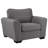 Beattie Fabric Sofa & Two Chair Set, Gray