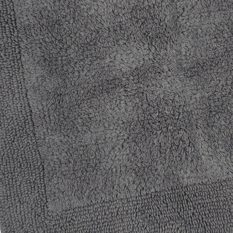 Fredrico Reversible Pedestal Mat, Charcoal
