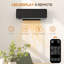 2000 Watt Electric Fan Heater Remote Included and with Digital Display