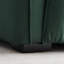 Coussin de canapé modulaire en polyester vert-1190306349