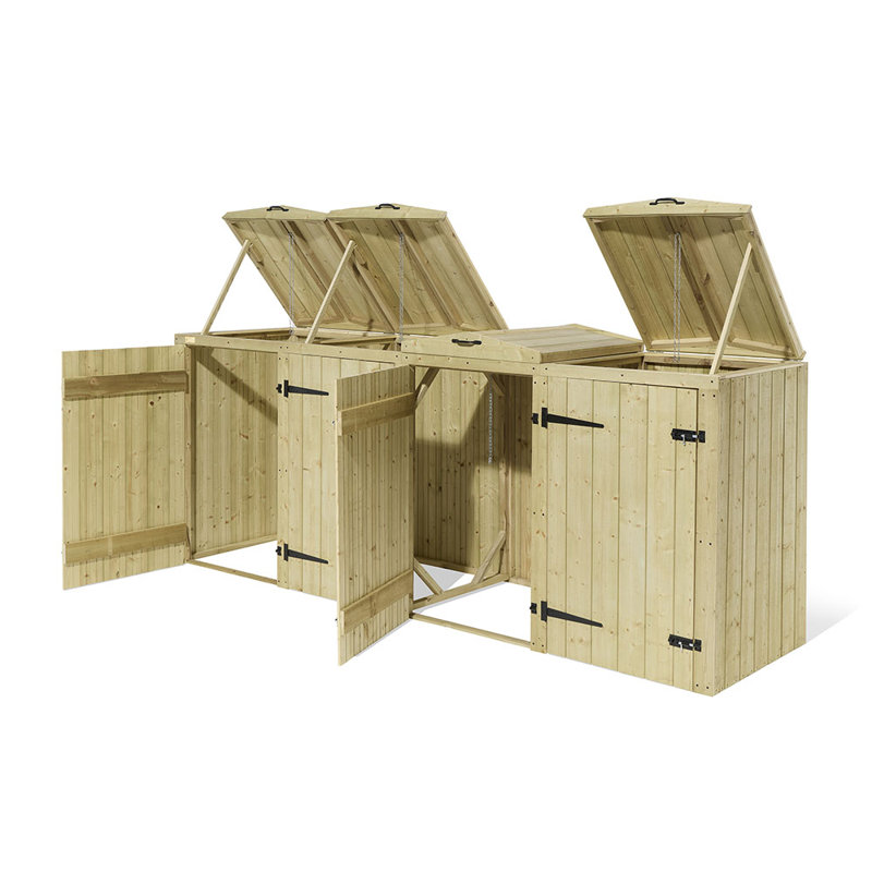 Wooden Bin Store