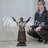 Bronze Pope John Paul Table Top Sculpture