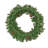 30" Cashmere Wreath with Pinecones and Red Berries