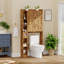 Rangement au-dessus de la toilette-106809348