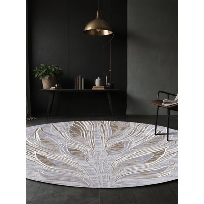 Tapis blanc soyeux et moelleux