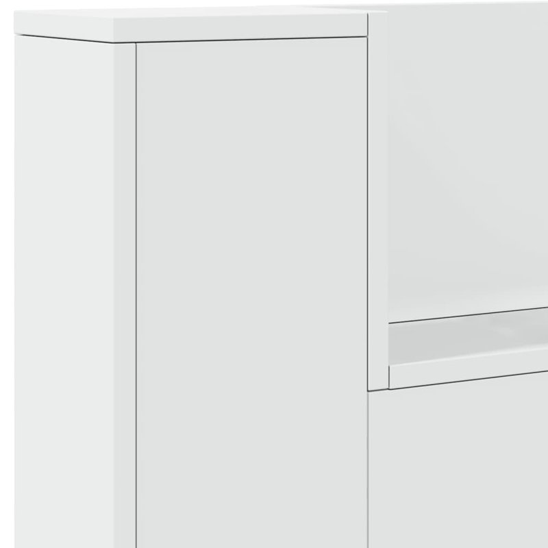 Chezkel Headboard, Extra Large Double - 200 x 220 cm, White