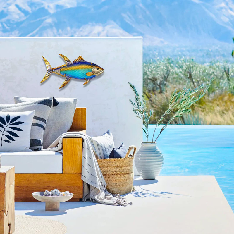 Metal Fish Wall Decor