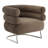 Cylin Velvet Armchair
