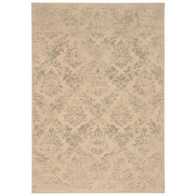 Doretha Performance Wool Damask Indoor Rug
