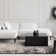 Abrienne Soft Shiny Border Black/Grey Rug