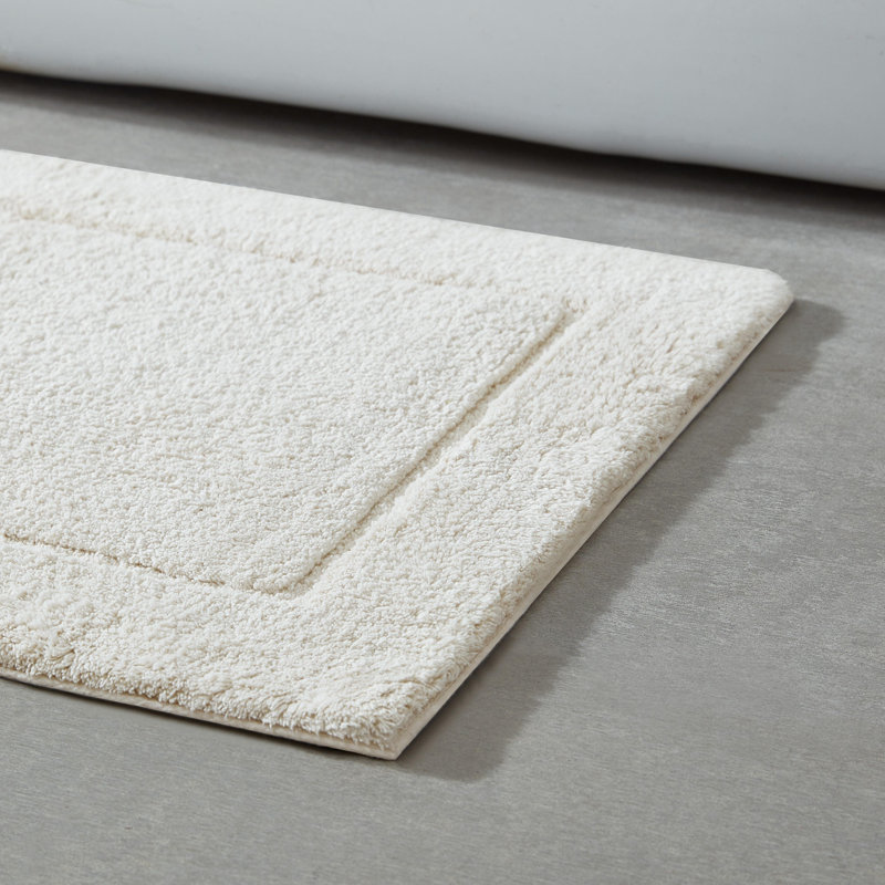 Calvin Klein Essence Solid Cotton 2 Piece Bath Rug Set, Beige