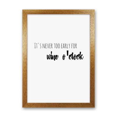 Wine O'clock - Print