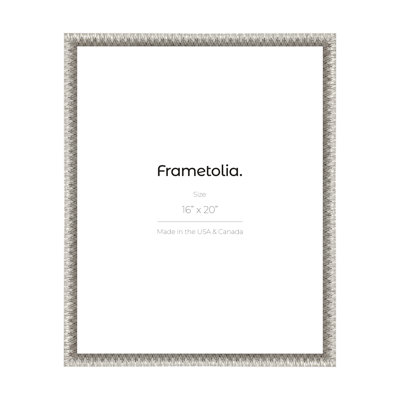 Frametolia Art Deco Wall Frame - 7/8" Width - No Mat