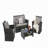 4 Pieces Outdoor Patio Furniture Sets-1837435242