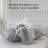 Quilted Pillow Sham - Half-enclosed - Gray-119268529
