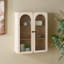 Armoire murale en verre et bois Walter