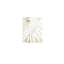 Toile tendue à motif de feuilles de palmier grunge de 12 po x 18 po pour décoration de salon, de chambre à coucher ou de bureau - Beige