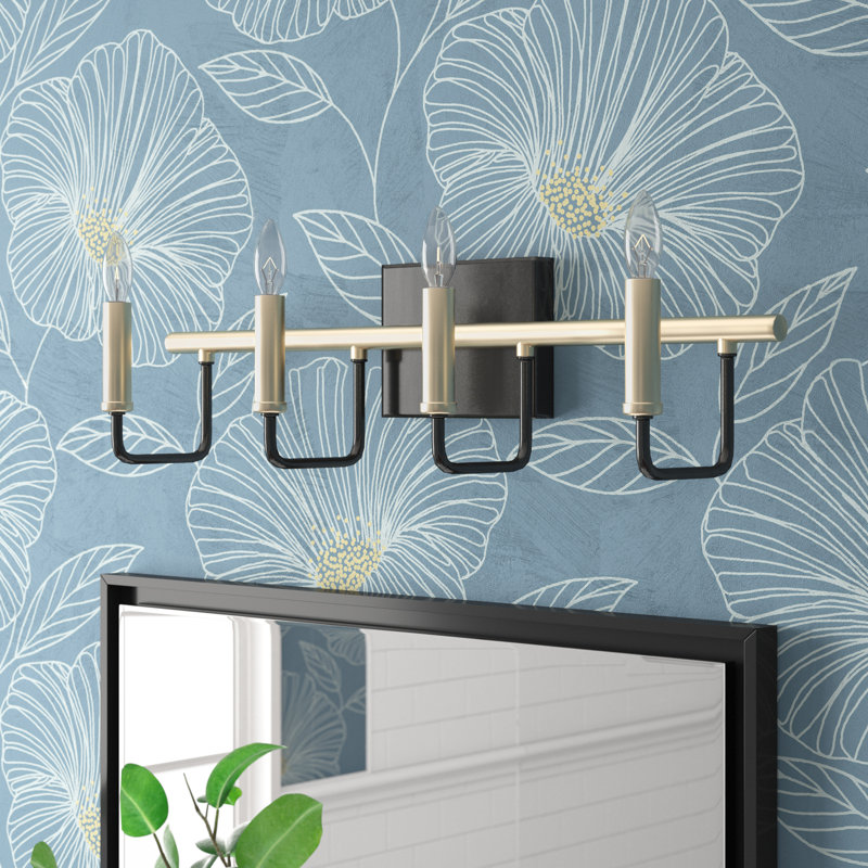 Applique murale à bougie 4 lumières Dearra