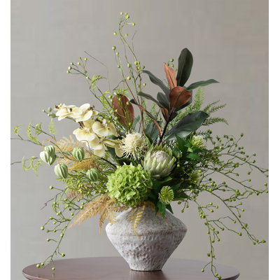 Bouquet de fleurs artificielles Wabi Sabi